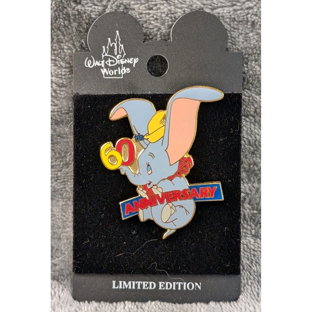 Disney 2001 WDW Dumbo 60th Anniversary LE 3500‎ Pin